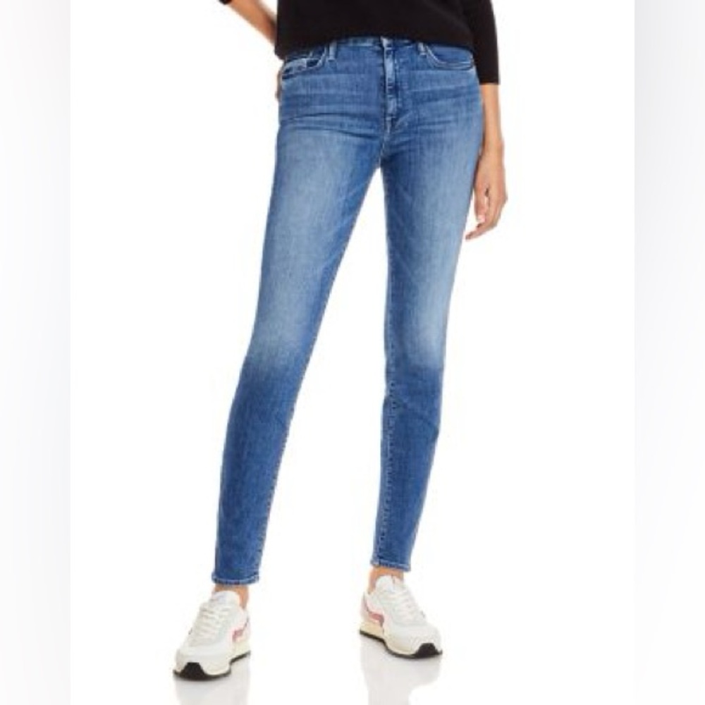 MOTHER || The Looker Mid-Rise Skinny Jeans‎ in Groovin Wash 26
